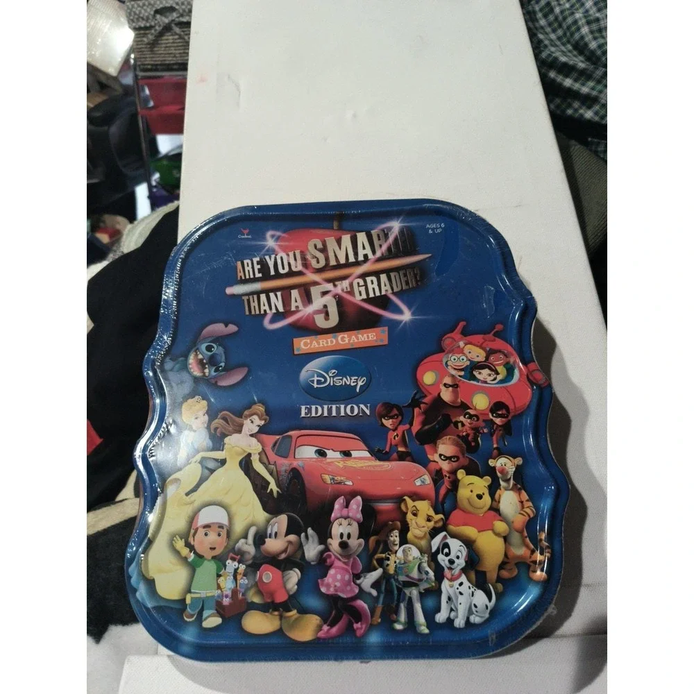 2007 Vtg  Are you smarter than a 5th grader card game Disney edition NEW Sealed